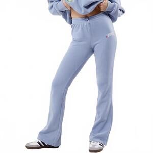 Pacsun Soho Flare Fleece Sweatpants NWT NYC Blue Size Small